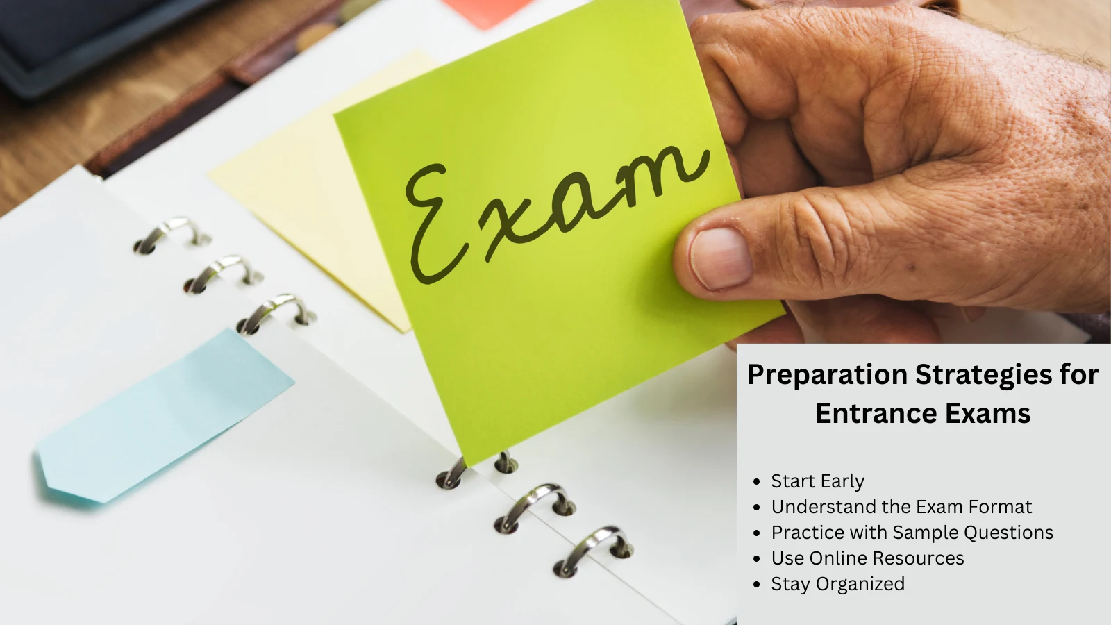 Preparation Strategies for Entrance Exams