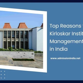 Kirloskar Institute admission 2025